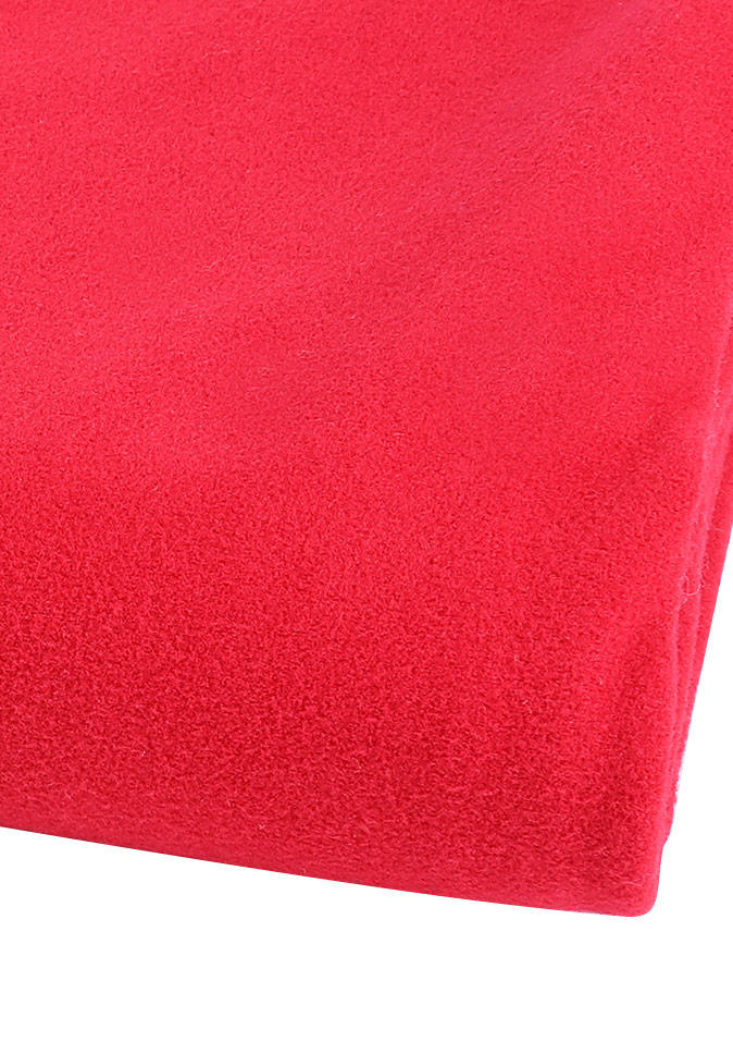 Pure polyester IFR graceful warmly humanized velour stage curtain fabric