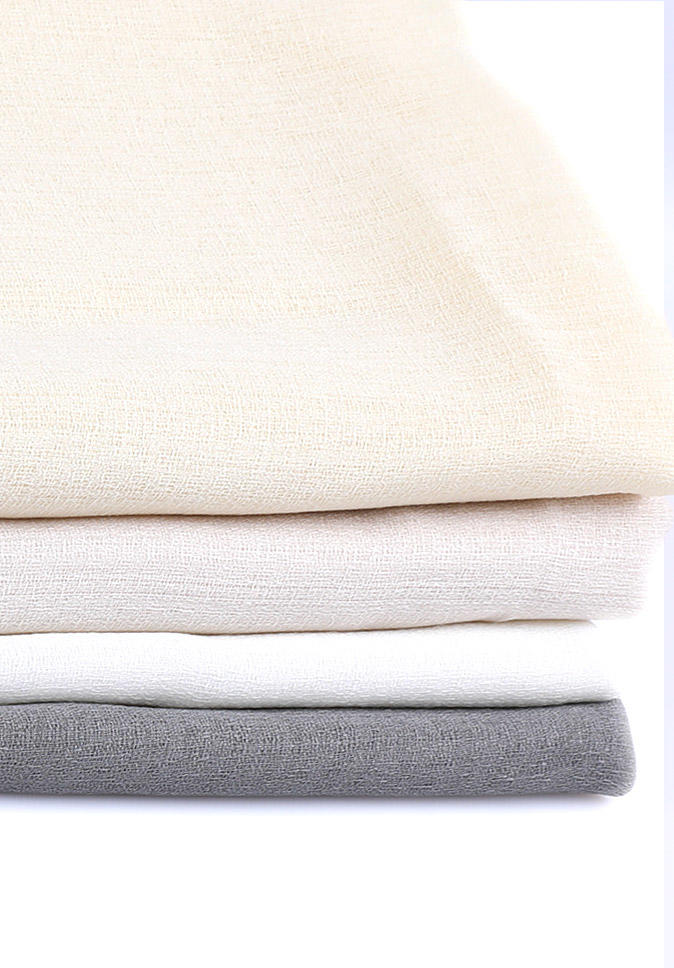 Pure Polyester linen-look hot selling hotel window sunscreen sheer curtain fabric