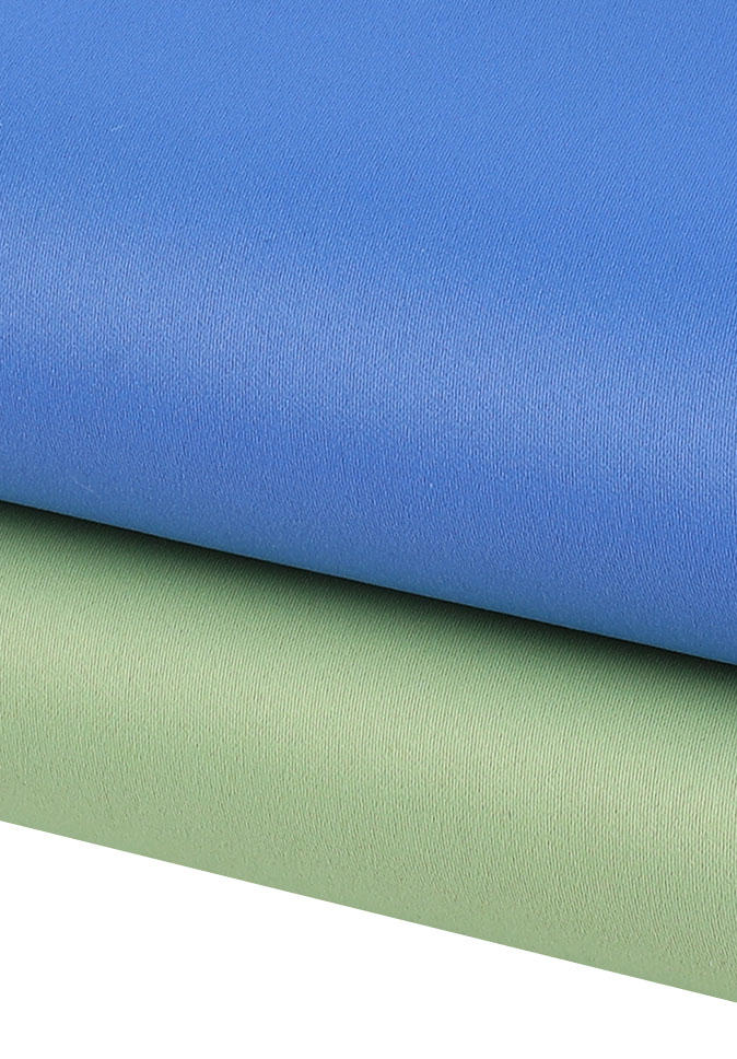 Pure Polyester inherent flame retardant chemical resistance portable blackout blinds fabric