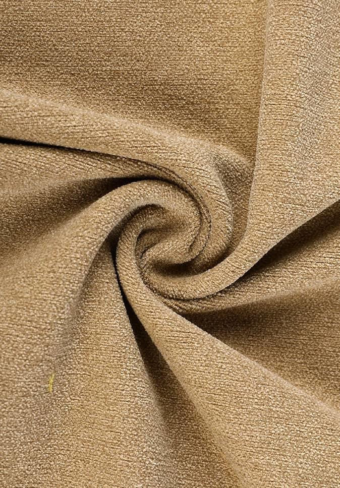 Pure Polyester factory price deliciously thick sturdy and durable decoration elasticity curtain fabric
