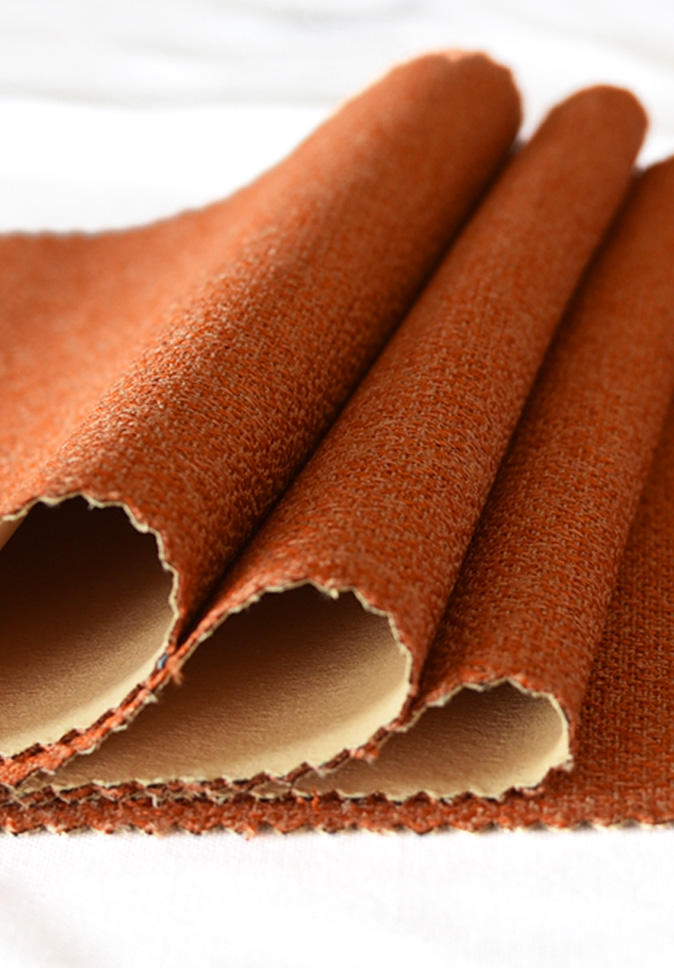 Pure Polyester Flame Retardant Blackout Imitation Linen Curtain Fabric Suppliers In China