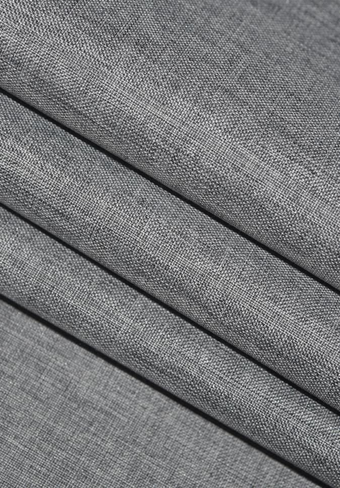 Curtain Cloth Hotel Use Plain Fireproof Polyester Blackout Curtain Fabric