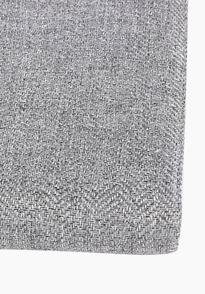 PurePolyester herringbone style inherent flame retardant blackout curtain fabric