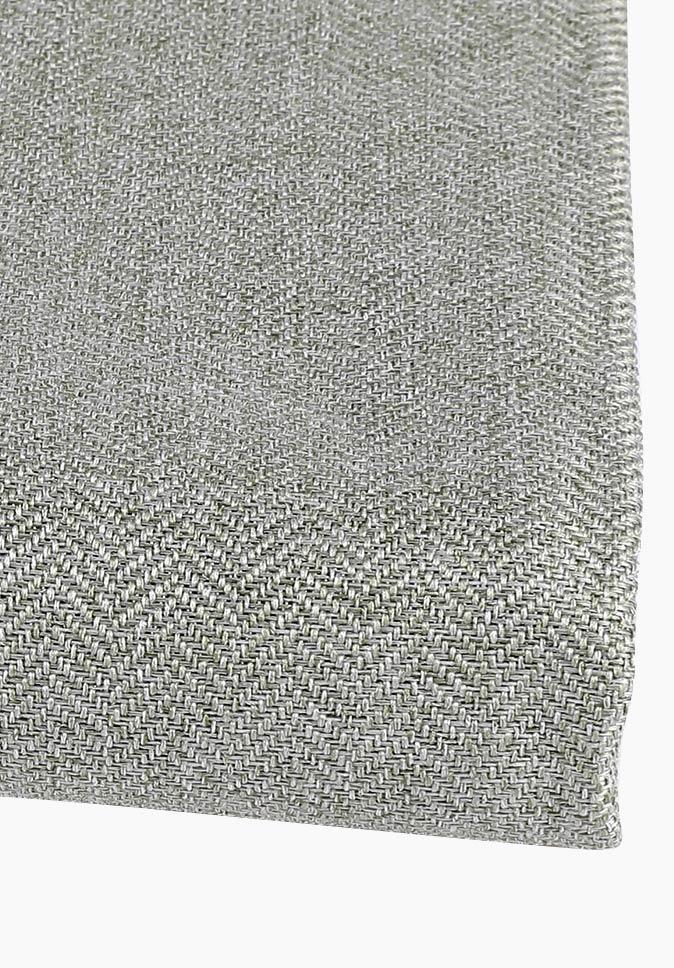PurePolyester herringbone style inherent flame retardant blackout curtain fabric