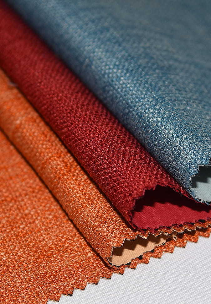 2021 High Quality Flame Retardant Curtain Fabric Linen Dimout Curtain Fabric Supplier
