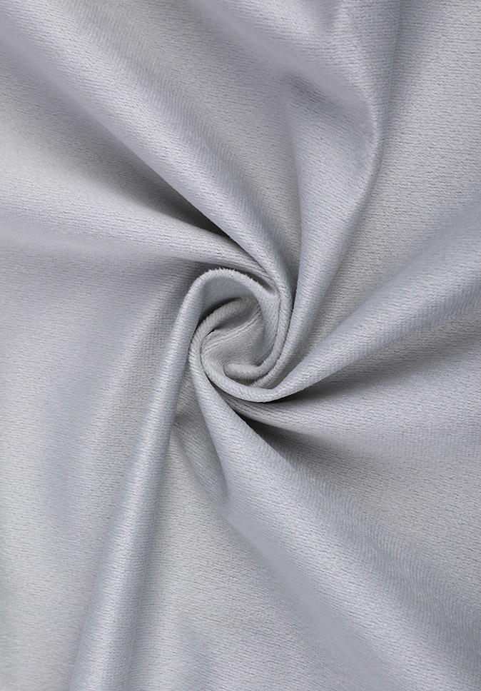 Pure Polyester high-end china soft deliciously thick velour stage brown curtain fabric