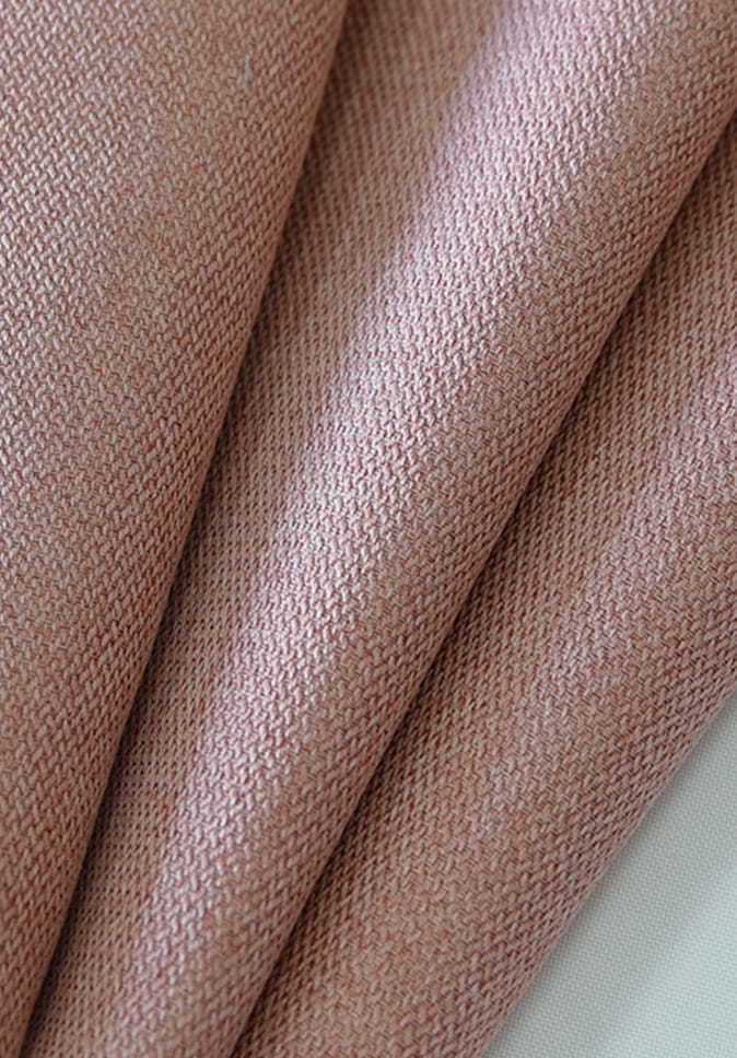 Polyester Curtain Fabric Linen Blackout Fabric Solid Color Modern Simple Living Room Curtain Fabric For Bedroom